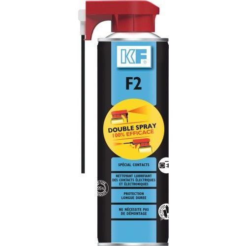Nettoyant et lubrifiant F2 - double Spray - 500 ml KF