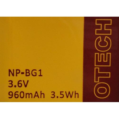 Batterie Li-Ion haut de gamme de marque Otech® pour Sony Cyber-shot DSC-H5 - garantie 1 an