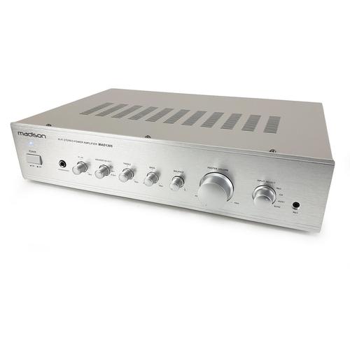 Amplificateur Hi-fi stereo 2 x 100w RMS Madison MAD1305SL - Silver