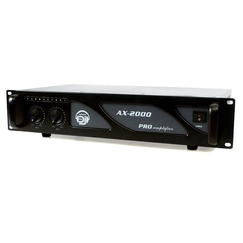 Amplificateur sono 2 x 1000W - AX-2000 MY DEEJAY