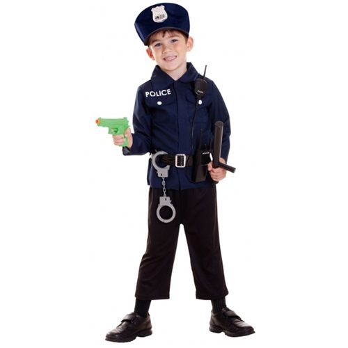 Déguisement Policier Garçon - 64454 - 3 À 5 Ans - Port 0¿