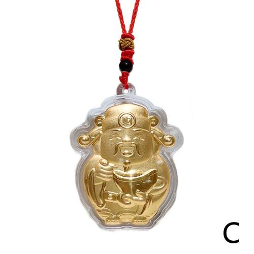 C Collier Dragon Du Nouvel An 2024 Pendentif En Or Incruste De Diamants A Dragon A V1d6 C