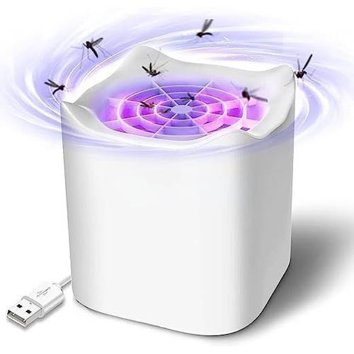 Tiptop Home Lampe Anti Moustique, Electrique Anti Moustique Exterieur Intérieur, USB Tue Mouche Electrique Piege a Moustique, Tueur d'Insectes Pas Bruit