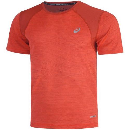 Road Maillot De Course Hommes - Rouge , Orange