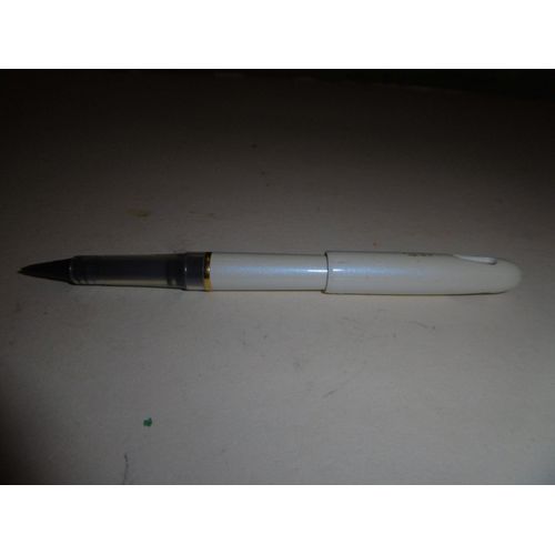 Stylo Plume Encre Liquide Tradio Pentel Blanc Trj71