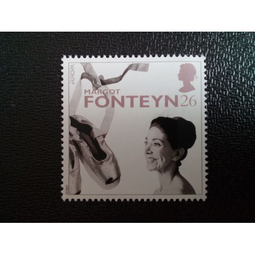 Timbre Royaume-Uni Yt 1908 Dame Margot Fonteyn (Ballerine) 1996 ( 50304 )