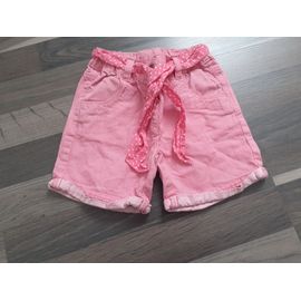 Short Rose Rayé 4 Ans Kiabi