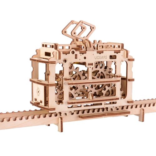 Puzzle 154 Pièces Puzzle 3d En Bois - Tram Sur Les Rails