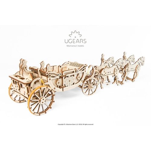 Puzzle 290 Pièces Puzzle 3d En Bois - Carrosse Royal