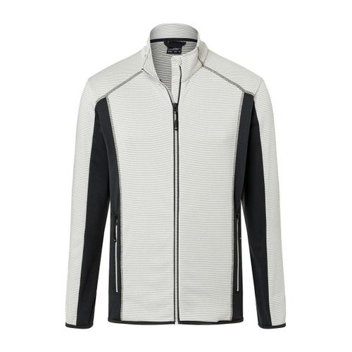 Veste Polaire - Homme - Jn784 - Blanc Cass?