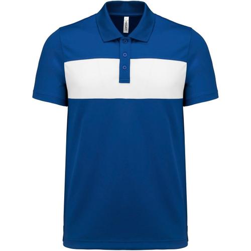 Polo Sport - Pa493 - Bleu Roi - Manches Courtes