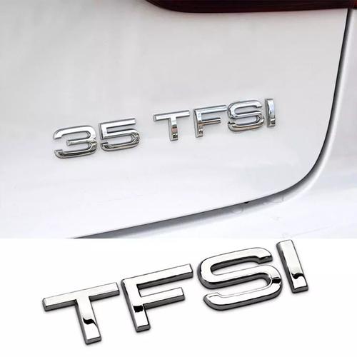 Embleme 3d Chromé Tfsi Audi A1 A3 A4 B8 A8 A6 A7 A5 Q5 Q7 Tfsi