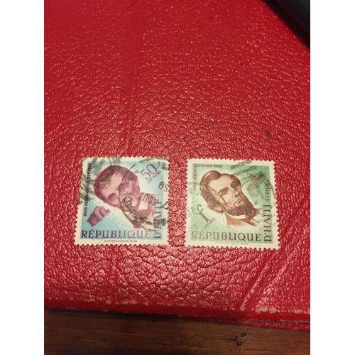 2 Timbres Haiti 1958