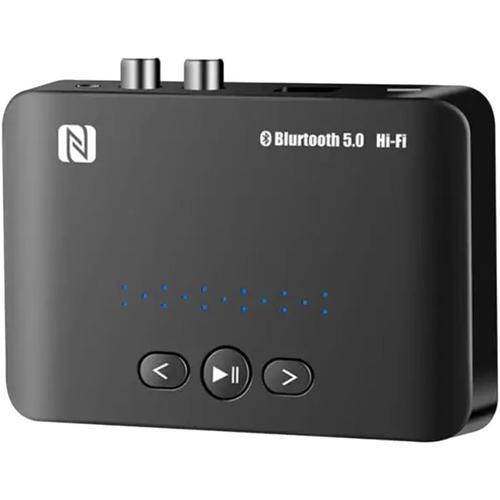 Kit Récepteur Émetteur Nfc Bluetooth 5.0 Avec Adaptateur Bluetooth Sans Stéréo Aux U Disk Rca Optique Pour Téléviseur Pc Et Ensemble De Haut-Parleurs De Voiture.