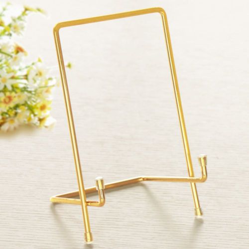Support Plat Maison Tablettes Piedestal Photo Chevalet Plaque Fer Presentoir Cadres Photo Livres De Cuisine Bol Porte-Photo D'art Decoratif