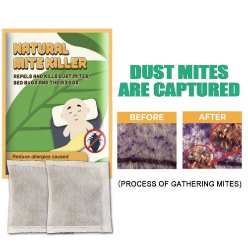 Acaride Naturel Extrait De Plante De Tueur D'acariens Par L'utilisation Domestique Du Paquet D'enleVement D'acaride Anti Acariens BeBe Punaises De Lit Nettoyant Insecticide