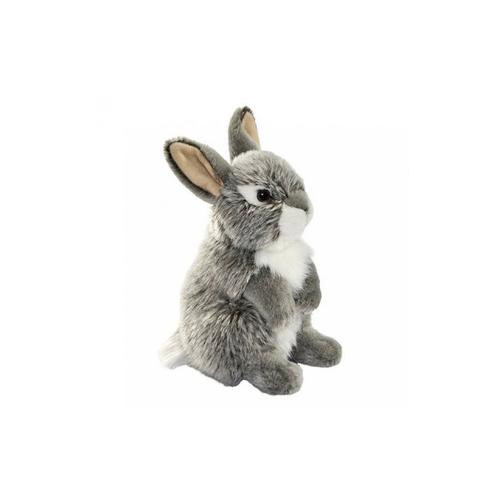 Peluche Lapin Gris Assis 17 Cm