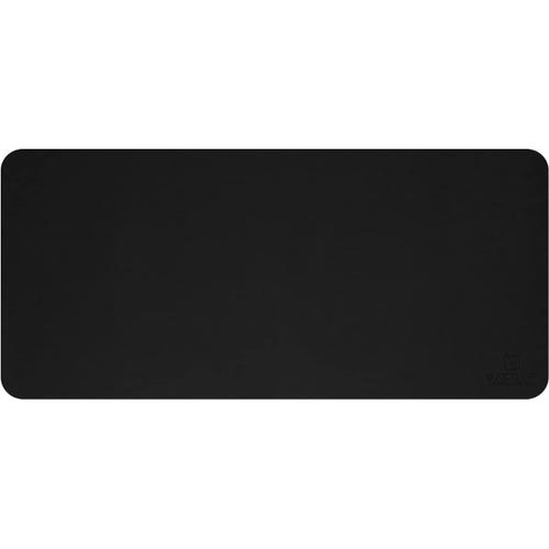 Tapis de Souris en Cuir synthétique imperméable pour Clavier, Souris antidérapante, Protection de Bureau pour Le Bureau et la Maison 80 x 40 cm, Noir 3761