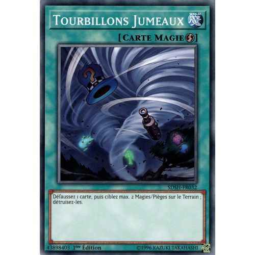 Yu-Gi-Oh! - Sdsh-Fr032 - Tourbillons Jumeaux - Commune