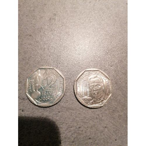 Pièce 2 Francs 1995.