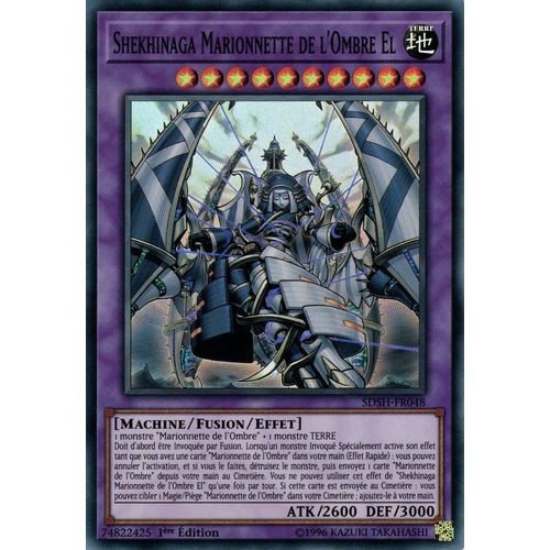 Yu-Gi-Oh! - Sdsh-Fr048 - Shekhinaga Marionnette De L'ombre El - Super Rare