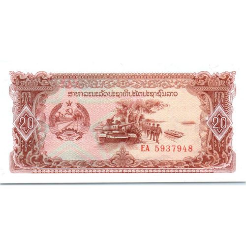 Billet Laos 20 Kip