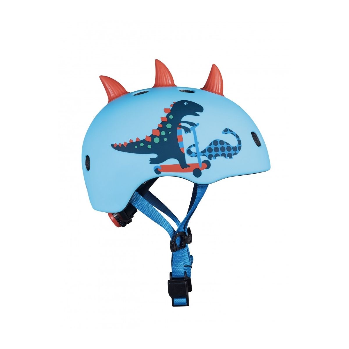 Casque Vlo Et Trottinette Dinosaure 3d Boucle Magntique Lumire Led Intgre Taille M