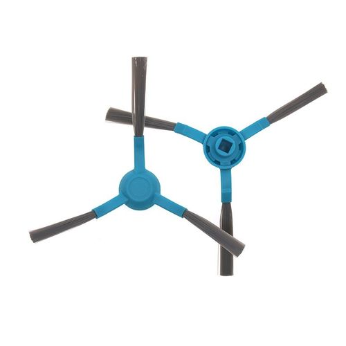 2 pieces Côte brosse Robot balayeuse accessoires remplacement pour Conga 3090 3490 aspirateur