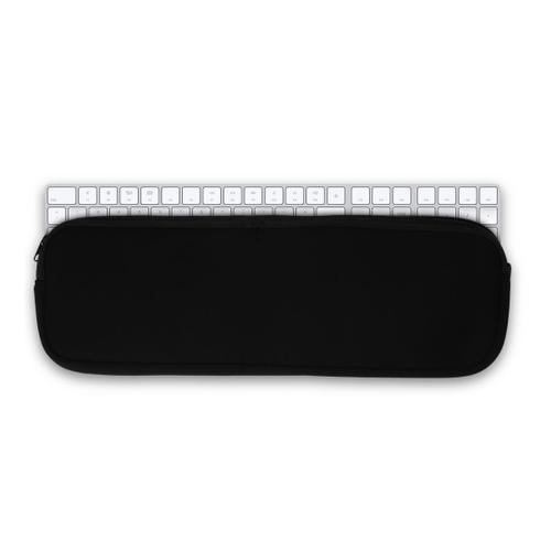 Kwmobile Housse De Protection Compatible Avec Clavier Apple Magic Keyboard Avec Pavé Numérique - Sacoche Pour Clavier En Néoprène Noir