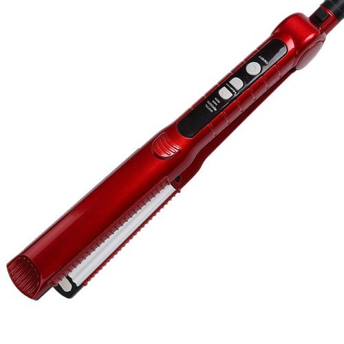 3 En 1 Defriser Les Cheveux Bigoudi Rouleaux En Ceramique Ondulation Vague Plaque Fer À Friser Outil De Coiffure Avec Ecran D'affichage 