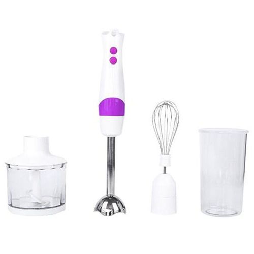 Melangeur electrique 4 en 1 Portable multifonction Immersion Eu Plug melangeur Mini presse-agrumes electrique Milkshake melangeur hachoir à viande melange