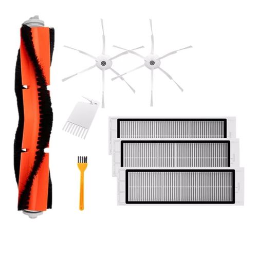 8 pieces brosse laterale princiPôLe Hepa filtre outil de nettoyage remplacements pour Xiaomi Roborock Xiaowa aspirateur