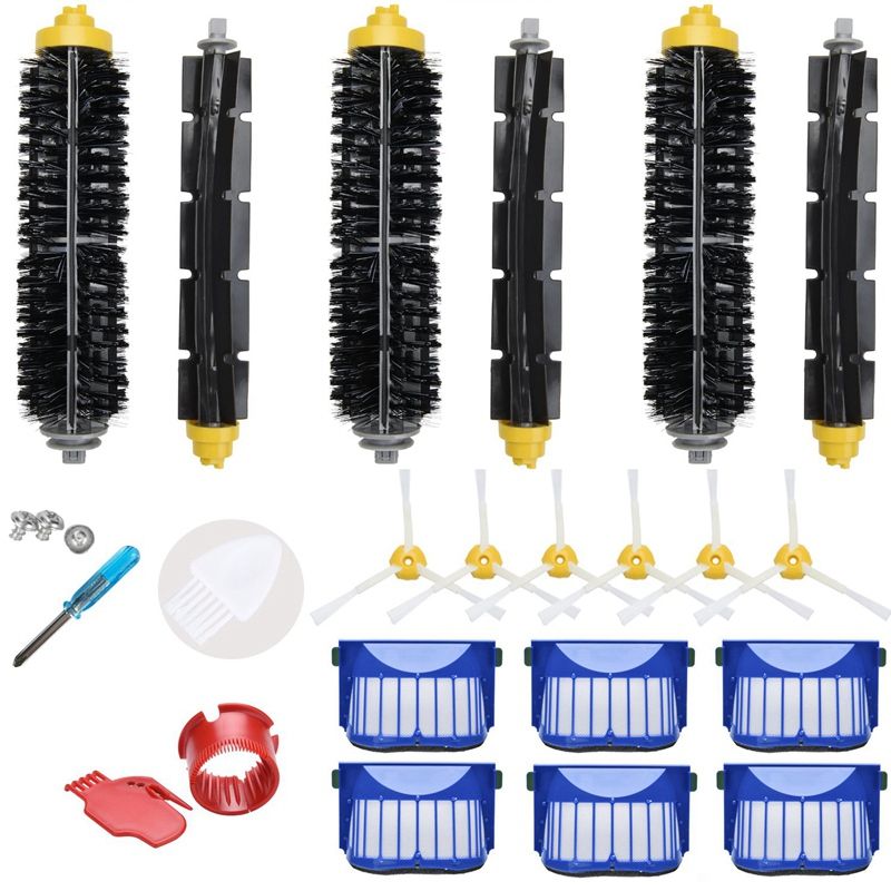 Kit de pieces de rechange poils Flexible batteur brosse arme...