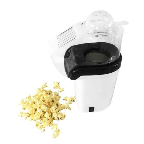 Machine à pop-corn pop-corn à Air chaud + Machine à pop-corn avec tasse à mesurer pour mesurer les grains de pop-corn + beurre fondu-blanc (EU Pl