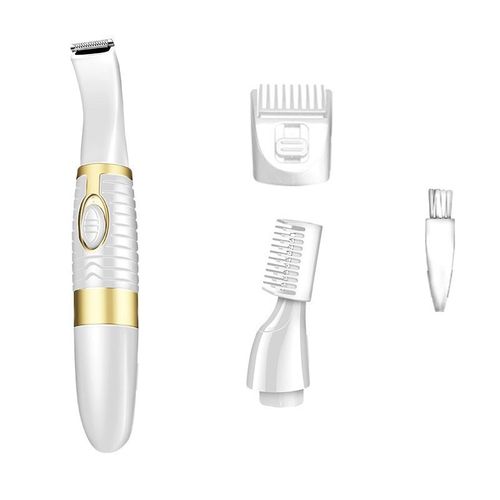 Kemei KM-5002 2 en 1 bebe electrique tondeuse à cheveux coupe sourcils animal rasoir garniture orteil cheveux Bikini partie rasoir (sans batterie)