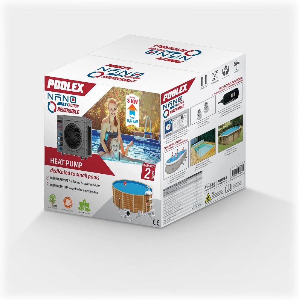 Pompe A Chaleur Poolex Nano Action Reversible 3kw Rakuten