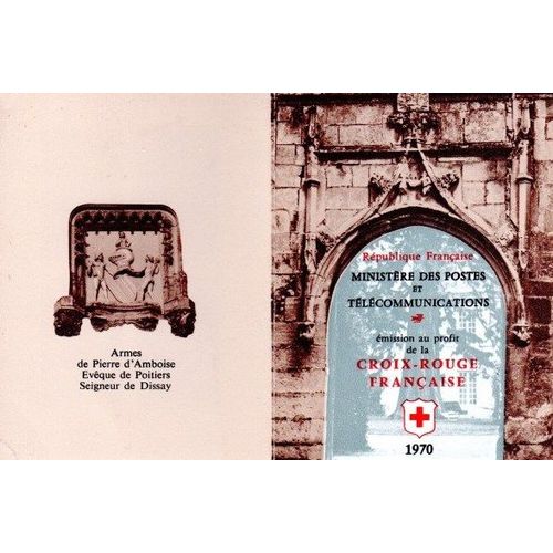 Lot De 4 Carnets Croix Rouge 1970;71;72;73 (Yvert 2019 À 2022)