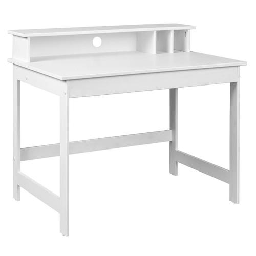 Griselda - Bureau Bois Massif Vernis Blanc