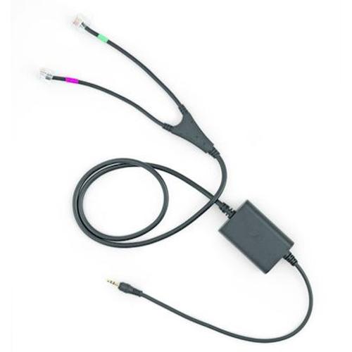 EPOS | SENNHEISER CEHS-CI 03 - Câble pour casque micro - RJ-9, RJ-45 mâle pour jack micro stéréo mâle - pour Cisco Small Business SPA 512G, SPA 514G, SPA 525G; IMPACT SDW 5035, 5065