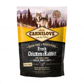 Carnilove Fresh - Poulet & Lapin Pour Chien Adulte - 1,5kg