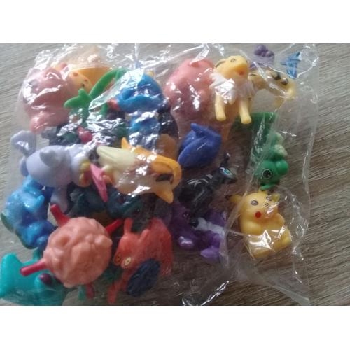 Lot de 24 mini-figurines Pokemon 2 à 3 cm