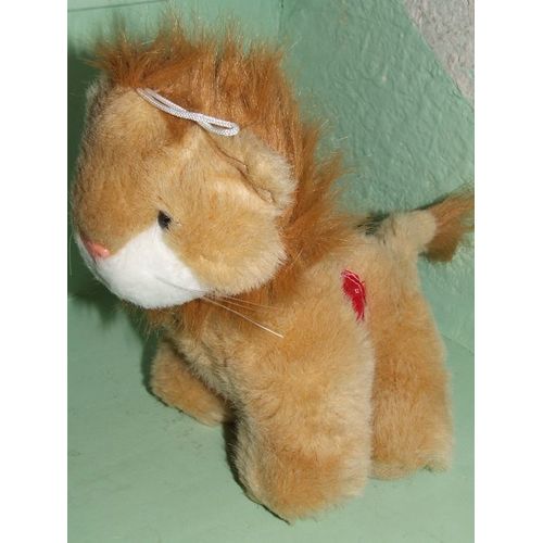 Lion Gipsy Doudou Marron Blanc
