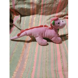 doudou peluche dinosaure vert rose crête vadimo's patece Rakuten