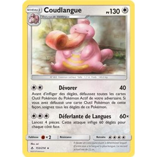 Coudlangue - 153/214 - Alliance Infaillible