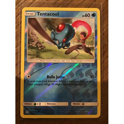 Carte Pokémon 40/214 Tentacool - Reverse Sl10 - Soleil Et Lune - Alliance Infaillible Neuf Fr