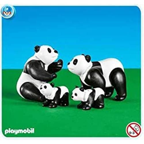Playmobil 7896 Famille De Panda Et 2 Bébés