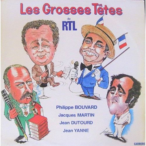 Les Grosses Têtes De R.T.L. (Présentation - Le Ministre De L'intèrieur - Le Dromadaire - Georges Bizet - Marius - Capitaine Cook - Les Chaussures - Les Misérables - Collage Des Étiquettes - Pie Vii..