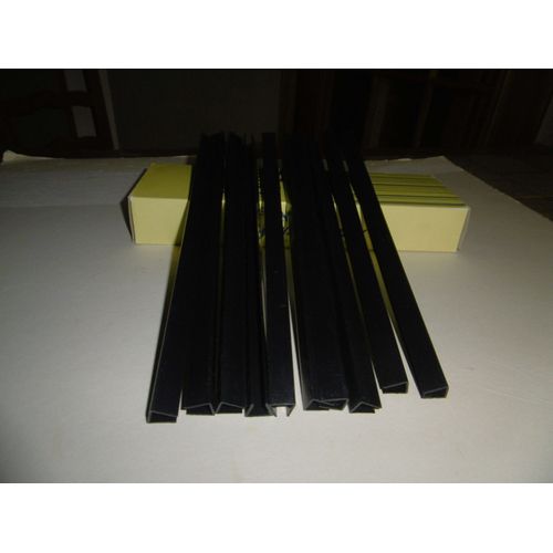 Lot De 10 Baguettes A Relier Cheval Ordex 15mm Noir