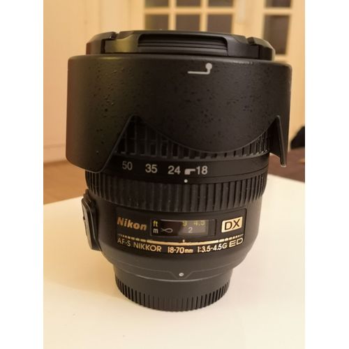 Objectif NIKON AF-S NIKKOR 18-70 1:3.5 4.5 G ED