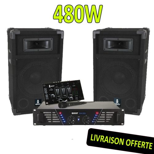 BOOST DJ-300 Pack sonorisation